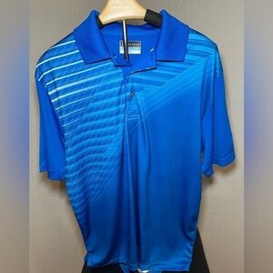 PGA Tour Men’s Blue Golf Polo Size Large